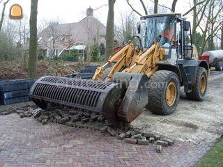 Liebherr LH538 + rotorbak Omgeving Oosterwolde