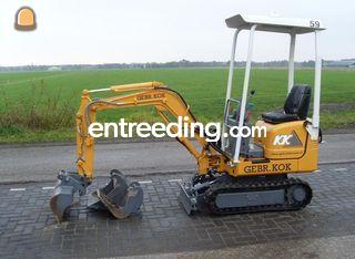 Takeuchi TB108 Omgeving Oosterwolde