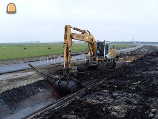 Liebherr R 924 Omgeving Oosterwolde