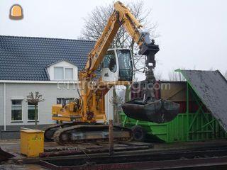 Liebherr R 904 Omgeving Oosterwolde