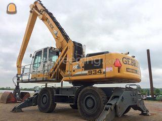 liebherr A934C Omgeving Oosterwolde