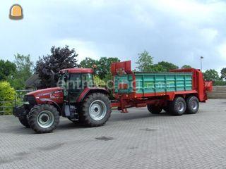 Case MX135 met Hawe stroo... Omgeving Ommen/Dalfsen