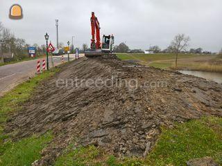 Kubota KX080 Omgeving Sliedrecht