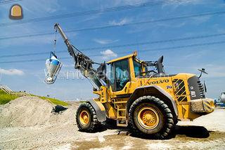 Volvo L 70 F + Hijsarm me... Omgeving De Drechtsteden