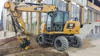 CAT M314F Trimble 3D gps Omgeving Sliedrecht