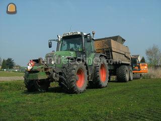 Fendt + Joskin baggerkipp... Omgeving Sliedrecht