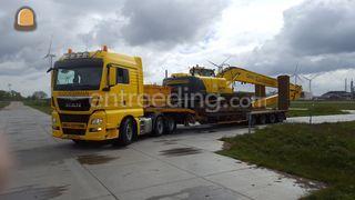 MAN 6x2 + Nooteboom semie Omgeving Goes