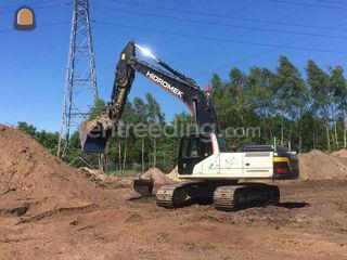 Hidromek rupsgraafmachine Omgeving Herentals, Turnhout