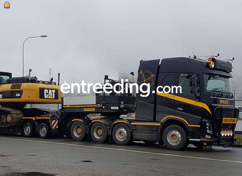 Uitzonderlijk vervoer, diepladertransport BENELUX