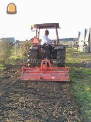 trekker met grondfrees Omgeving Rotterdam