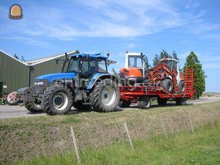 trekker + dieplader Omgeving Rotterdam