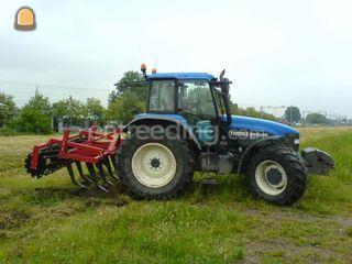 trekker met cultuvator Omgeving Rotterdam