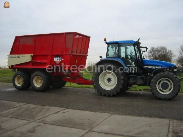 Trekker + kipper met opbouw