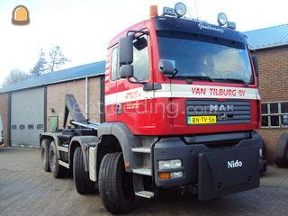 MAN Containerwagens 8x4 Omgeving Steenbergen