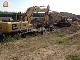 Komatsu PC 340-6 Omgeving Deurne