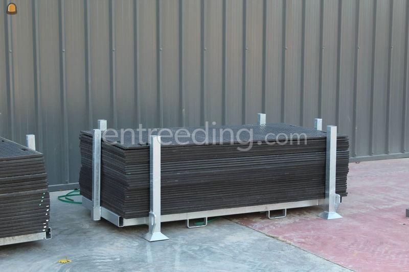 Kunststof rijplaten te huur