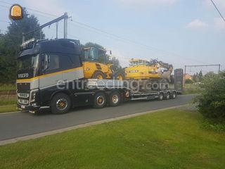 Volvo trekkker dieplader ... Omgeving Hasselt