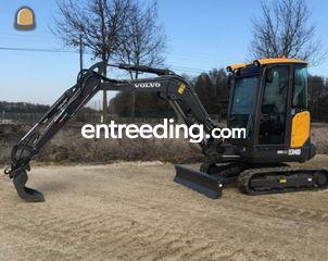 Volvo ECR40D Omgeving Hasselt
