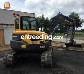 Volvo ECR88D Omgeving Hasselt