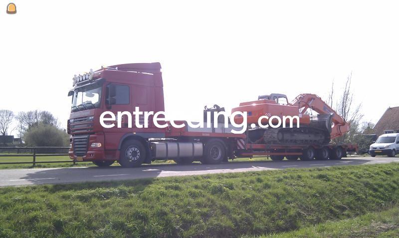 Daf XF met dieplader
