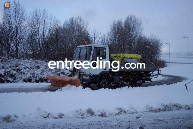 Schuiven en strooien