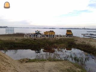 Tractor + grondkar 13m3 Omgeving Weesp