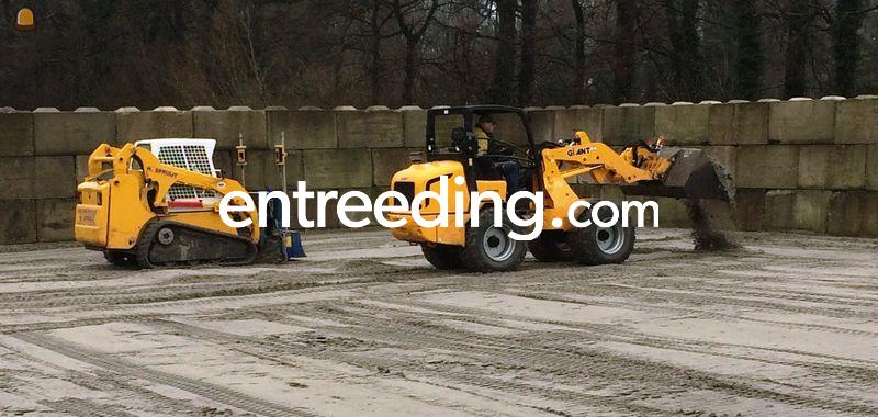 Bobcat T190 high flow met lasergestuurde levelaar