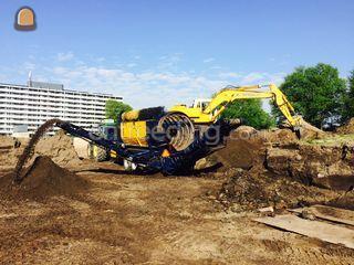 Roterende trommelzeef Omgeving Weesp