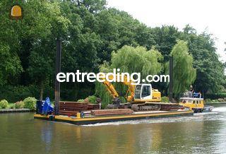 Duwboot + ponton Omgeving Weesp