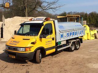 Iveco 40C BE met haakarm Omgeving Weesp