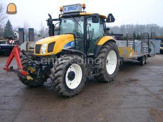 Tractor + dieplader Omgeving Weesp