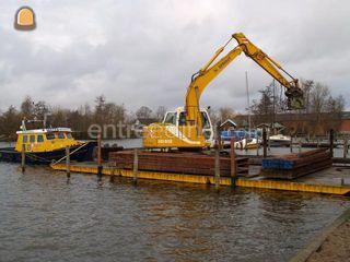 Koppelbare pontons Omgeving Weesp