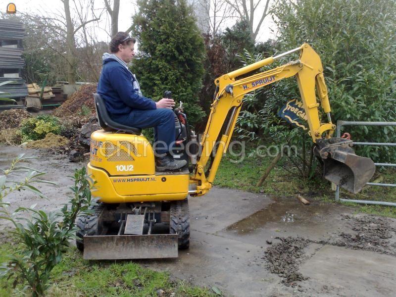 Hitachi minikraan breedte 70 - 130cm