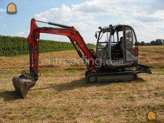 Neuson 3503 trilblok Omgeving Zetten