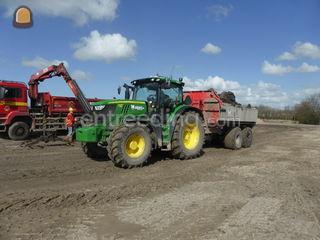 John Deere 6190R + Beco M... Omgeving Purmerend