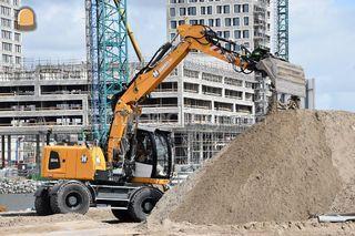 Liebherr A914 met DKS en ... Omgeving Purmerend