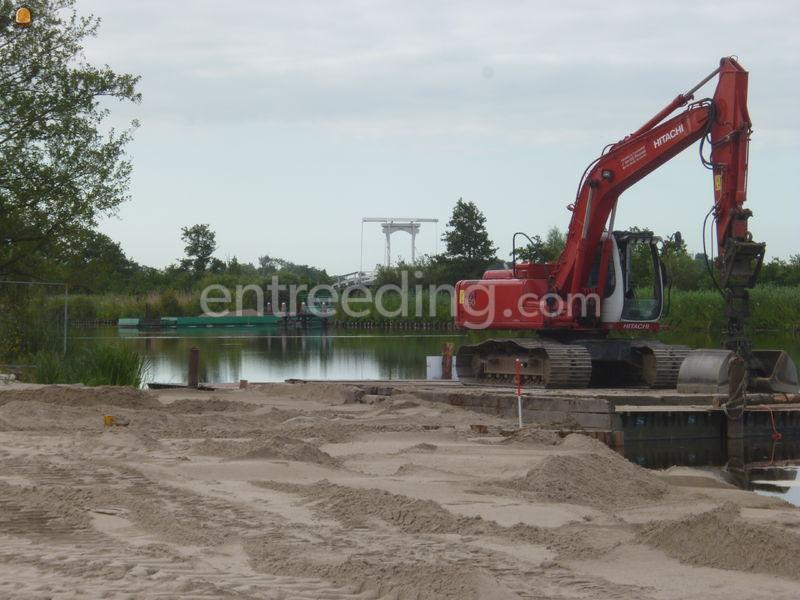Aanleg zandstrand Zuidhoek