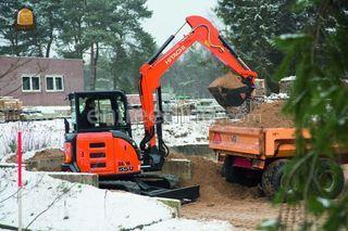 Hitachi ZX55U-5 Omgeving Enkhuizen