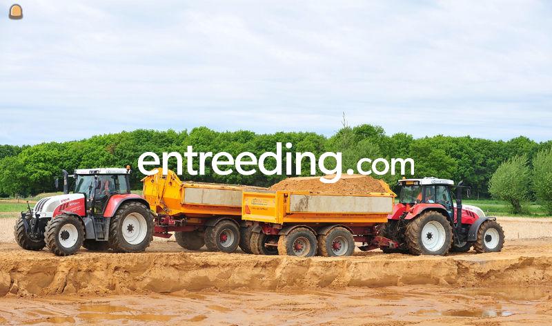 Steyr met veenhuis kieper