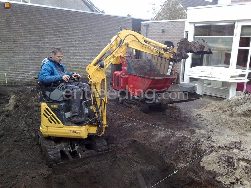 Grondwerk met micromachines