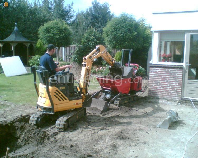 Grondwerk met micromachines