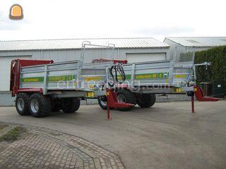 MF + Strautman meststrooi... Omgeving De Ronde Venen