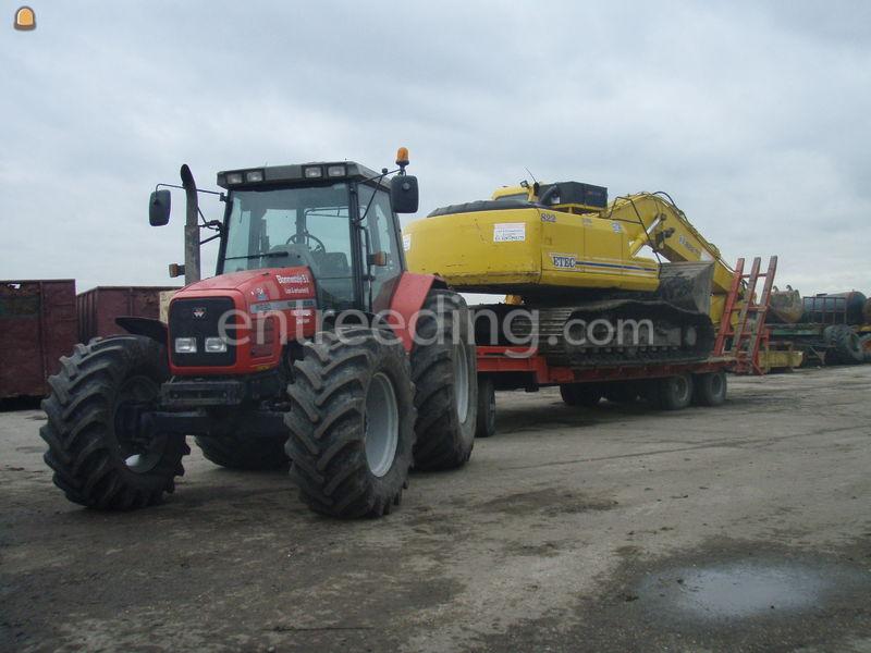 MF + dieplader 25 ton