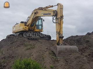 Komatsu PC210 Omgeving Purmerend