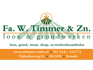 Logo Loonbedrijf Fa. W. Timmer & Zn. (Telgt) Ermelo
