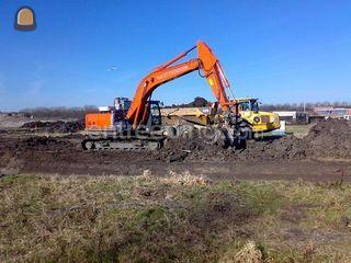 Hitachi ZX 210LC-3 + GPS ... Omgeving Alphen a/d Rijn