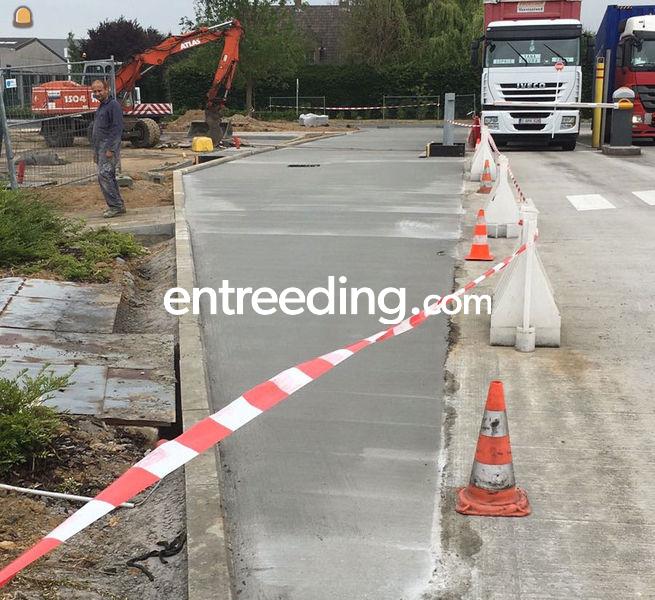 Aanleggen van verhardingen, opritten