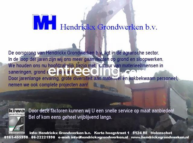 Hendrickx Grondwerken B.V. uit Molenschot