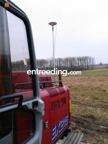 3D-machinebesturing met GPS