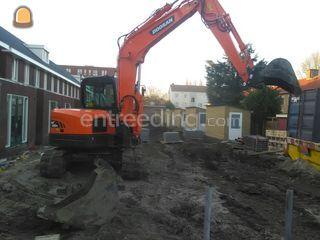 Doosan DX85R-3 Omgeving Gouda